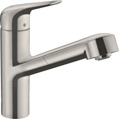 Hansgrohe Focus M42 rubinetto da cucina verticale acciaio inossidabile 71814800