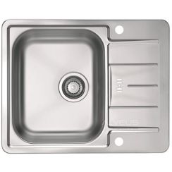 Alveus Line Maxim lavello in acciaio 61.5x50 cm acciaio 1085947