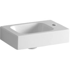 Geberit iCon lavabo 38x28 cm rettangolare a parete-da mobile bianco 124736000