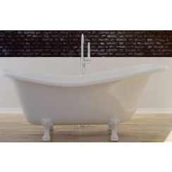 Besco Otylia vasca da bagno freestanding 170x70 cm ovale #WKO-170WO+BBEZPRZELEWU