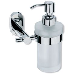 Kela Lucido dispenser di sapone liquido 250 ml acciaio-vetro 22695