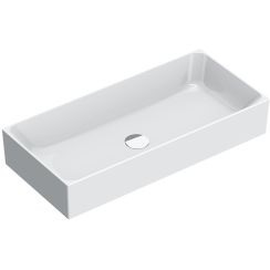 Catalano Zero lavabo 75x35 cm rettangolare da appoggio bianco 17535ZE00
