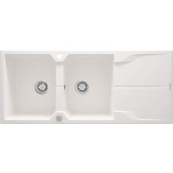 Deante Andante lavello in granito 116x50 cm bianco ZQN_A213