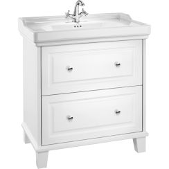 Roca Carmen lavabo con armadietto 80 cm bianco A851369415