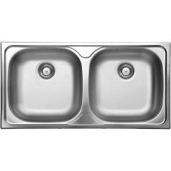 Deante Xylo lavello in acciaio 78x43.5 cm acciaio ZEX_0203