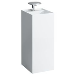 Laufen Kartell lavabo 43.5x37.5 cm rettangolare freestanding bianco lucida H8113310001121