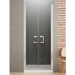 New Trendy New Soleo porta doccia 170 cm a battente cromo lucida/vetro trasparente D-0170A
