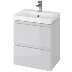 Cersanit Moduo lavabo con armadietto 49.5 cm grigio S801-228-DSM