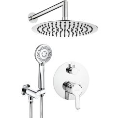 Deante Arnika set doccia da incasso con soffione cromo NAC_09QP