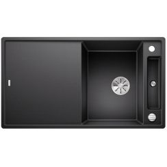 Blanco Axia III 5 S lavello in granito 91.5x51 cm antracite 523205
