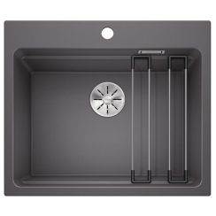Blanco Etagon 6 lavello in granito 60x51 cm grigio/grafite/inox 524540