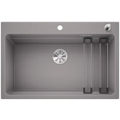 Blanco Etagon 8 lavello in granito 78x51 cm grigio/grafite/inox 525179
