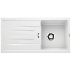 Blanco Favum 45 S lavello in granito 86x43.5 cm bianco 524229