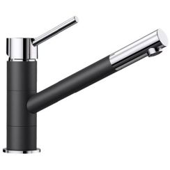 Blanco Kano rubinetto da cucina verticale cromo-antracite 525028