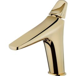 Teka Sense rubinetto per lavabo verticale oro 91386020G2
