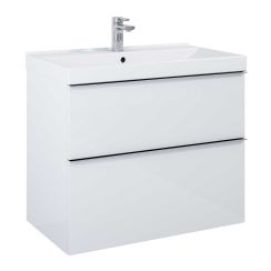 Elita Look armadietto 80x44.9x63.5 cm sottolavabo sospeso bianco 167596