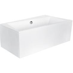 Set vasca da bagno angolare Besco Infinity #WAI-160-NP, rivestimento per vasca da bagno Besco Infinity OAI-160-NS