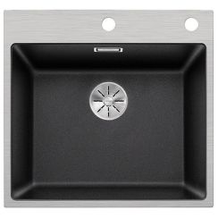 Blanco Subline 500-IF/A lavello in granito e acciaio 54.3x51 cm antracite 524111