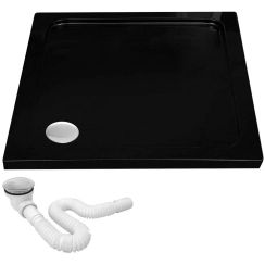 Rea Savoy piatto doccia quadrato 80x80 cm nero REA-K4804