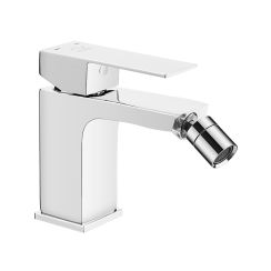 Laveo Kvadrato rubinetto per bidet verticale cromo BLQ032D