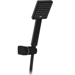 Invena Patras set doccia a parete nero AU-31-M04