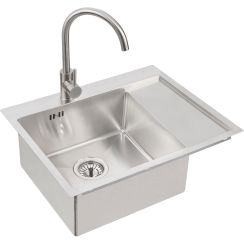 Genesis Concept lavello in acciaio 61.5x48 cm acciaio 1124383