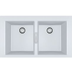 Franke Sirius 2.0 lavello tectonite 86x50 cm bianco 143.0618.690