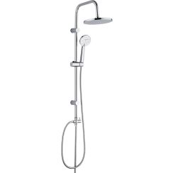 Laveo Leste set doccia a parete con soffione cromo PLL20OX