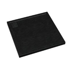 Schedpol Omega Black Stone piatto doccia quadrato 80x80 cm nero 3.0458/C/ST