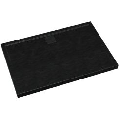 Schedpol Omega Black Stone piatto doccia rettangolare 110x80 cm nero 3.0461/C/ST