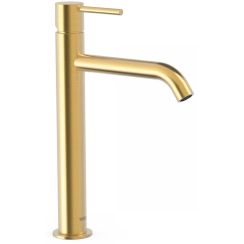 Tres Study Colors rubinetto per lavabo verticale oro 26230701OM