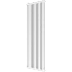 Instal Projekt Tubus 2 radiatore per ambienti 199.3x65 cm podłączenie inferiore bianco TUB2-200/14D50