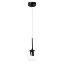 Orlicki Design Bao lampada sospesa 1x8 W nero-trasparente OR80100