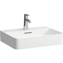 Laufen Val lavabo 55x42 cm rettangolare a parete-da appoggio bianco lucida H8162820001041