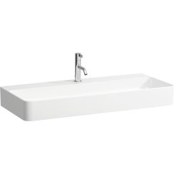 Laufen Val lavabo 95x42 cm rettangolare a parete-da appoggio bianco lucida H8162870001041