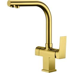 Blue Water Sora rubinetto da cucina verticale oro/oro antico 5901730615906