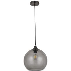 Rabalux Tanesha lampada sospesa 1x40 W nero-fumé 6438