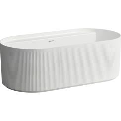 Laufen Sonar vasca da bagno freestanding 160x81.5 cm ovale bianco H2213420000001