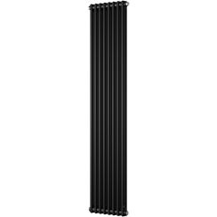Instal Projekt Tubus 2 termoarredo 149.3x38 cm podłączenie inferiore nero TUB2-150/08D50C31