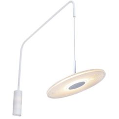 Altavola Design Vinyl lampada da parete 1x12 W bianco LA080/W