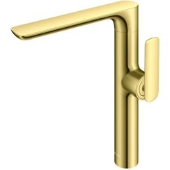 Kohlman Experience Gold rubinetto per lavabo verticale oro QB175EGD