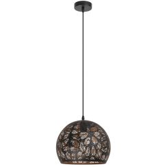 Rabalux Manorca lampada sospesa 1x40 W nero 2276