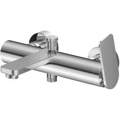 Kohlman Wexpo rubinetto per vasca e doccia a parete cromo QW110W