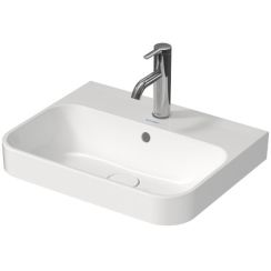 Duravit Happy D.2 lavabo 50x40 cm rettangolare da appoggio bianco 23605000001