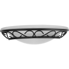 Rabalux Athen plafoniera 1x60 W bianco-nero 3721