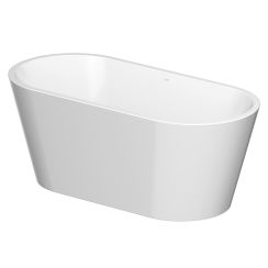 Cersanit Crea vasca da bagno freestanding 160x75 cm ovale bianco S301-300