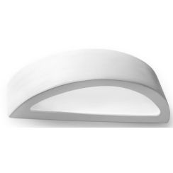 Sollux Lighting Atena lampada da parete 1x60 W bianco SL.0001
