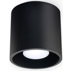 Sollux Lighting Orbis lampada da soffitto 1x40 W nero SL.0016