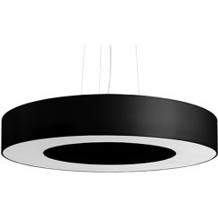Sollux Lighting Saturno lampada sospesa 5x60 W bianco-nero SL.0750