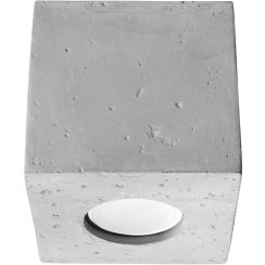 Sollux Lighting Quad lampada da soffitto 1x6 W grigio SL.0489
